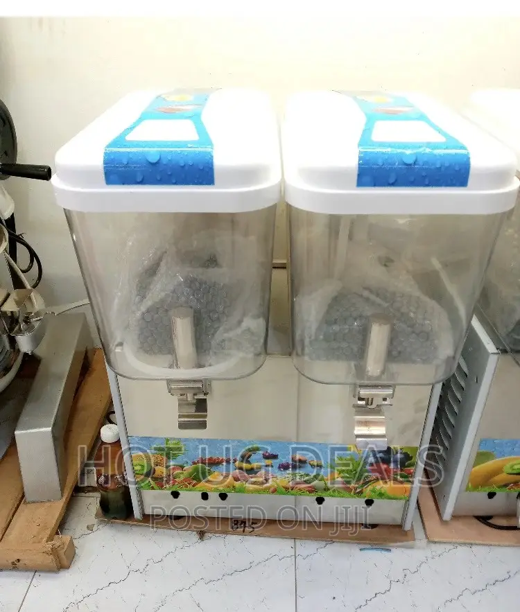 18L Pixel Double Tank, 2 Taps Juice Dispenser