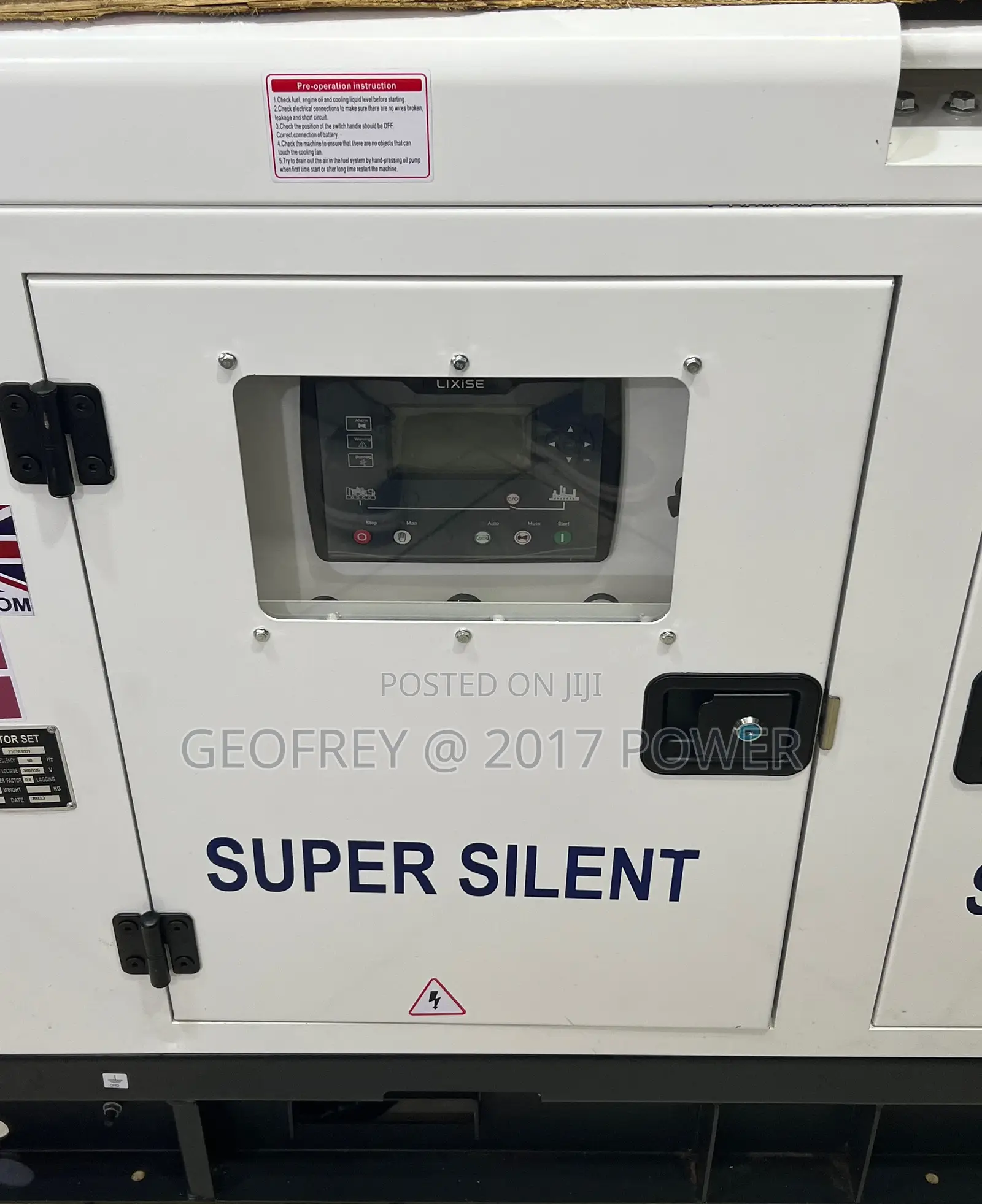 20kva Eurostar Diesel Generator Made in Uk Four Pistons