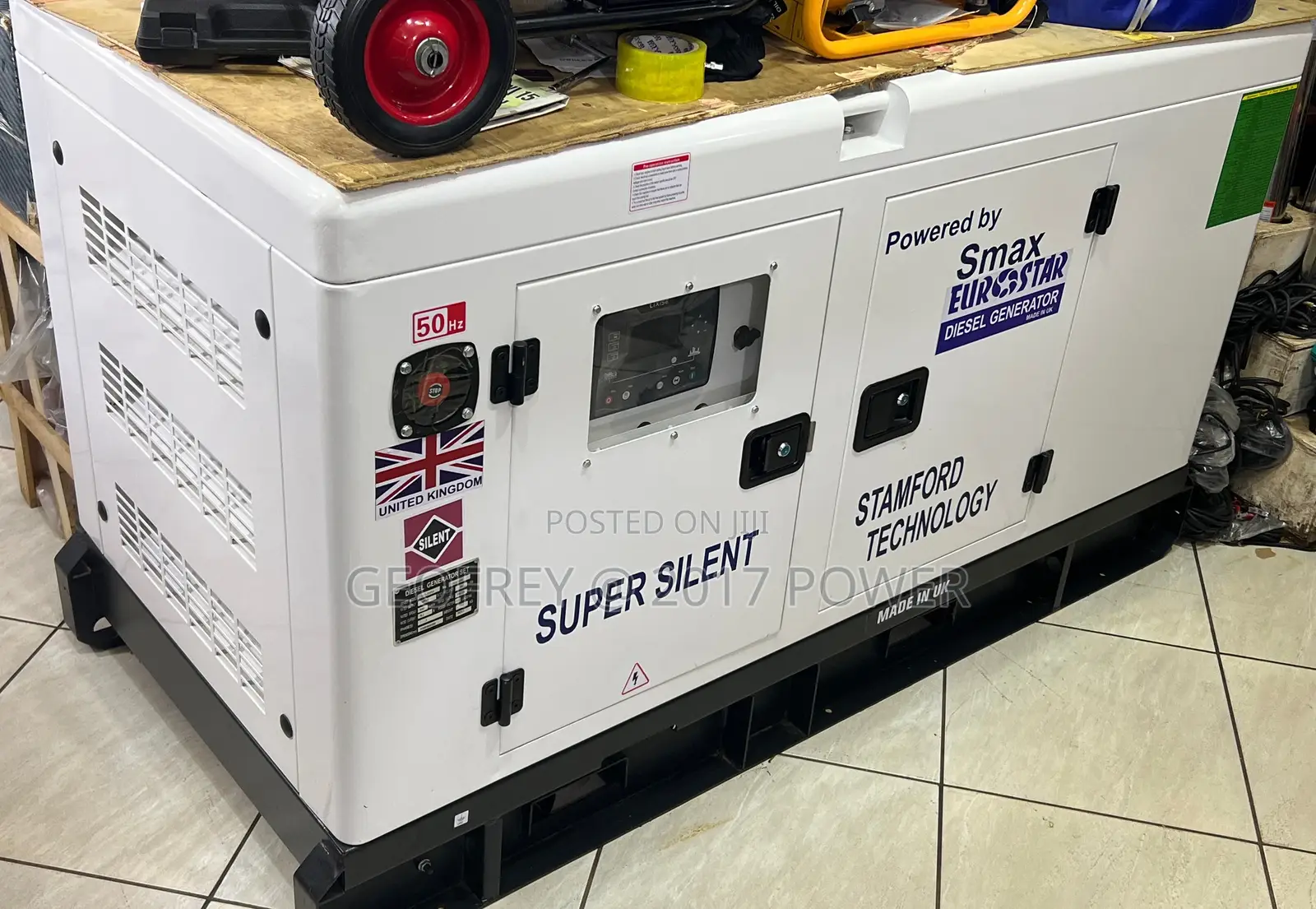 20kva Eurostar Diesel Generator Made in Uk Four Pistons