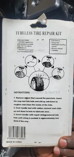 Tubeless Tire Repair Kit