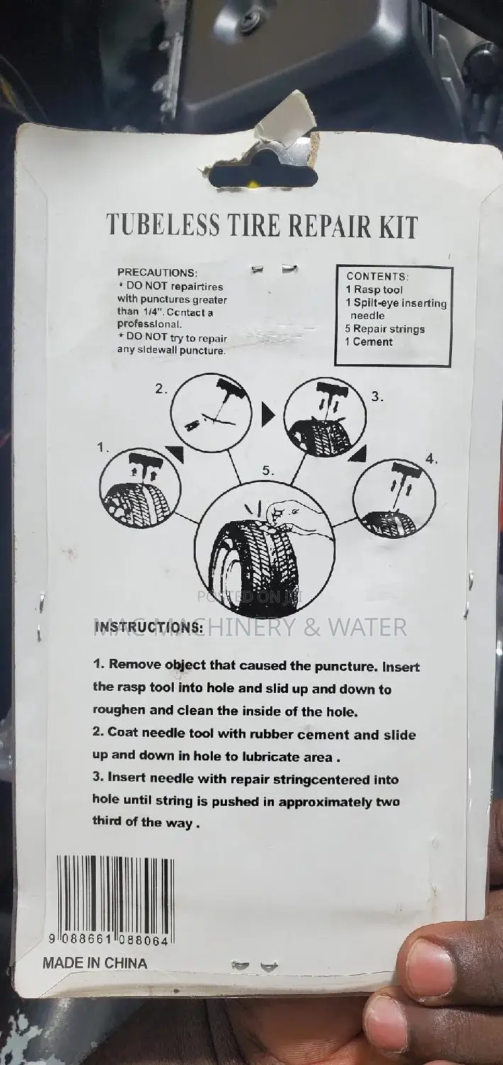 Tubeless Tire Repair Kit