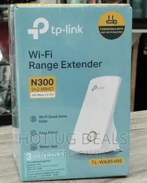 Photo - Tp-Link 300mbps Universal Wifi Range Extender - White