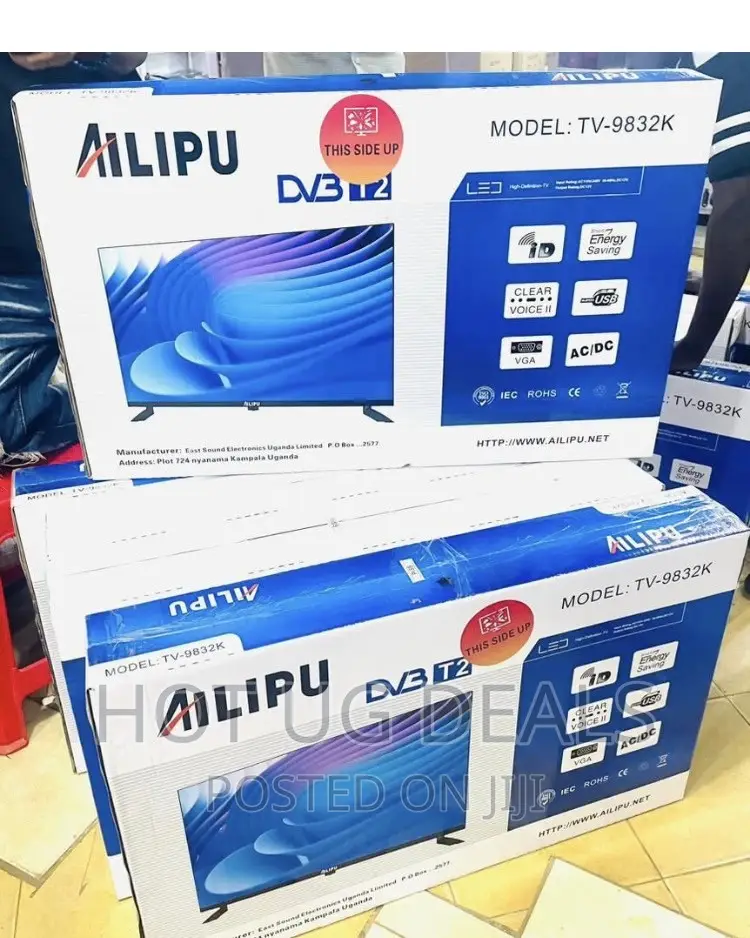 AILIPU 32 Inch AC/DC Digital TV With Free to Air - Black