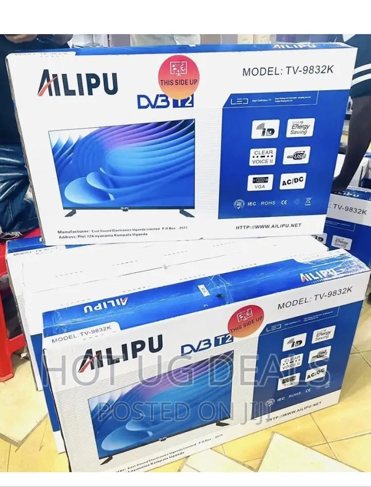 AILIPU 32 Inch AC/DC Digital TV With Free to Air - Black