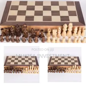 Photo - Wooden Chessboard