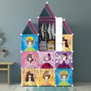 Photo - Kids Portable Foldable Wardrobe