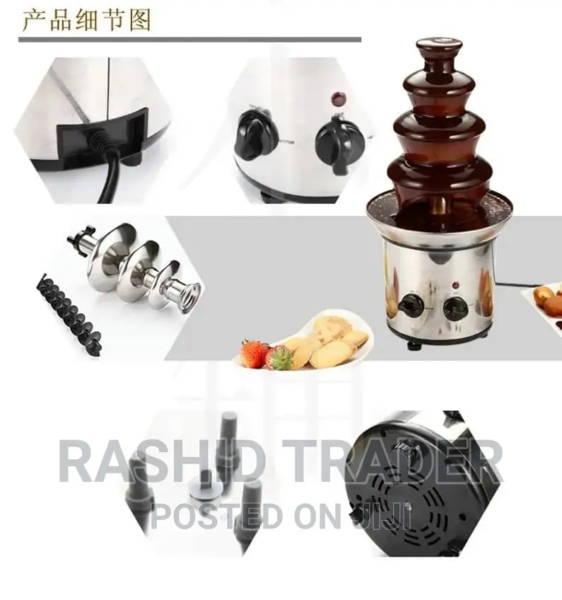 Electric Chocolate Fountain Maker