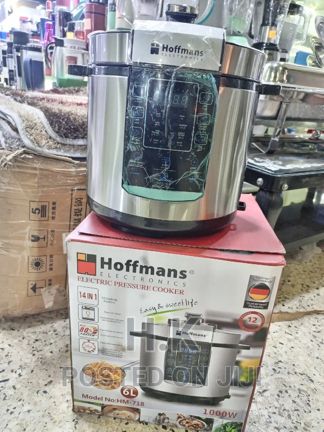 6L Hoffman 14in 1 Electric Pressure Cooker