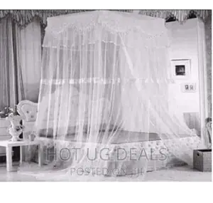 5x6 Square Top Mosquito Net Free Size - White