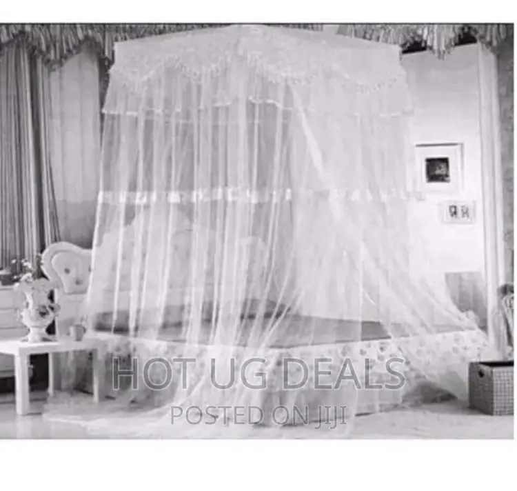 5x6 Square Top Mosquito Net Free Size - White