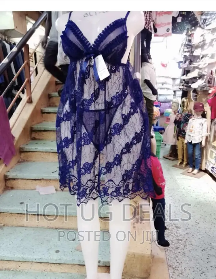 Ladies Night Dress With Floral Detail - Multidesign