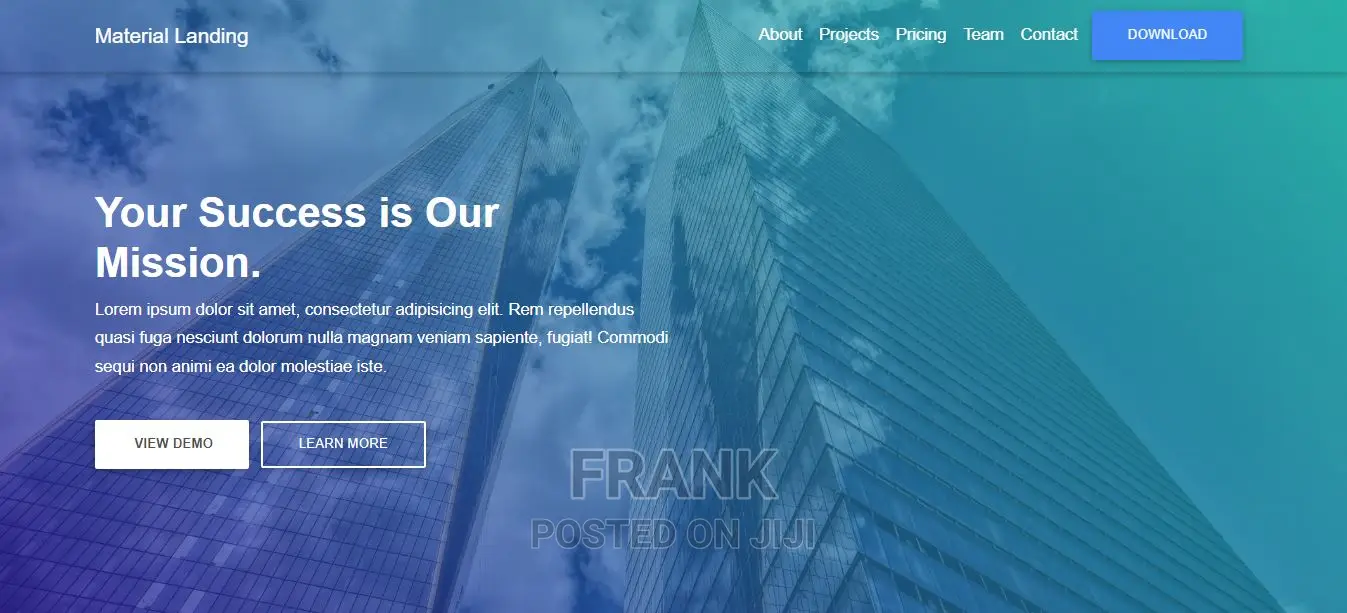 Website Building and Training