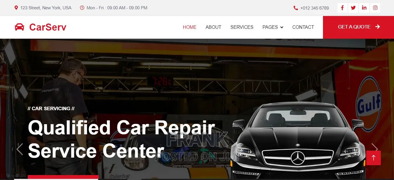Website Building and Training