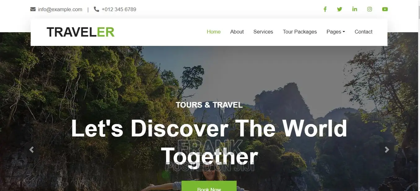 Website Building and Training