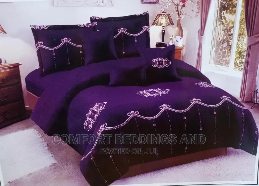 Bedcover 6*6 Purple