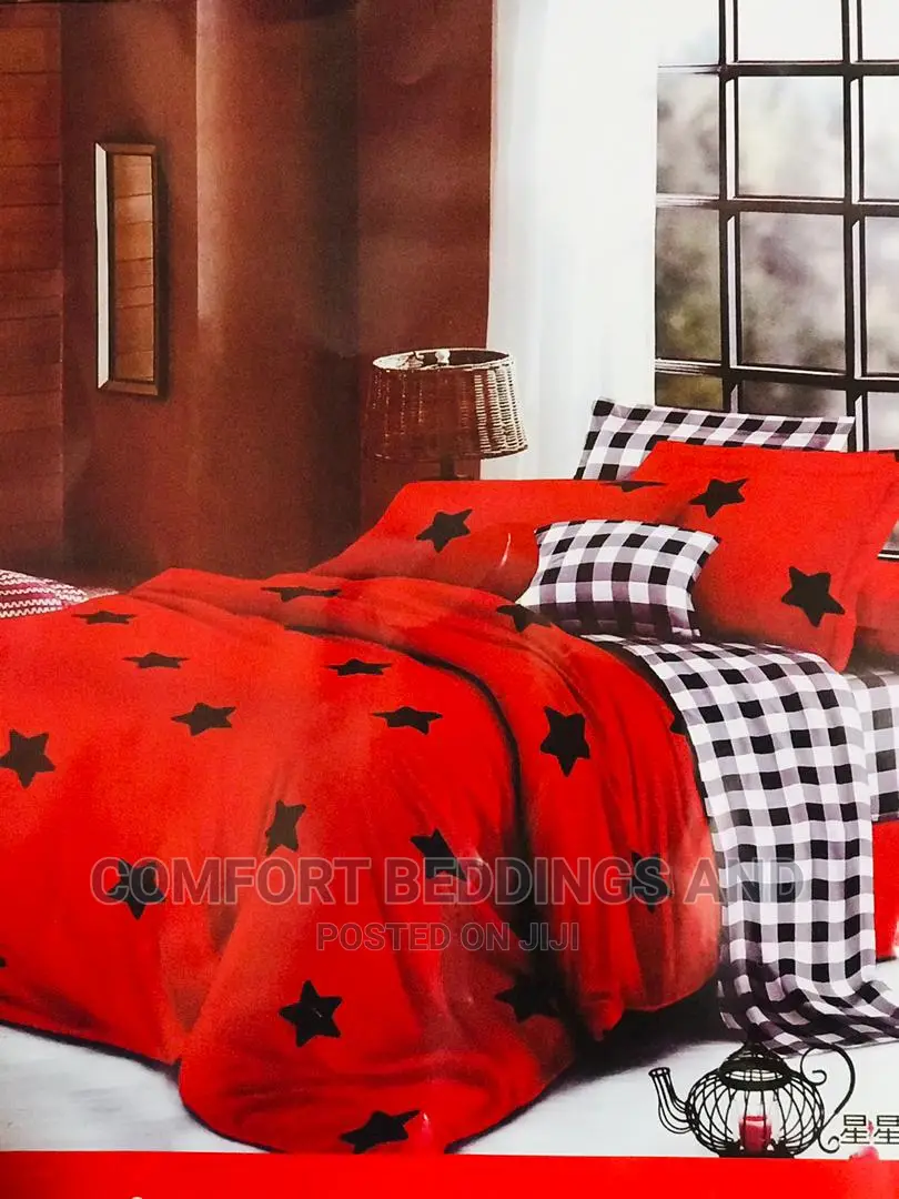 Five by Six Bedcover Red