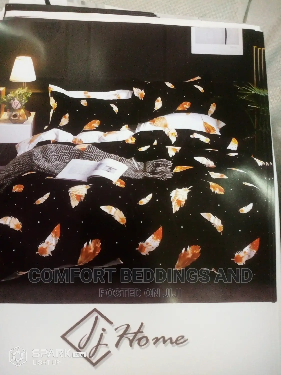 Five by Six Duvet Feathered Black