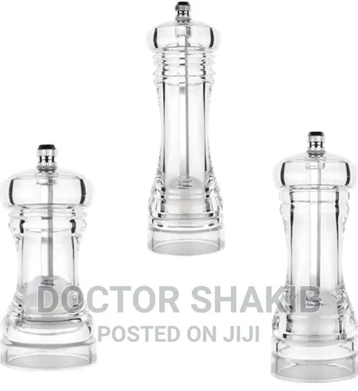 Portable Acrylic Pepper Grinder