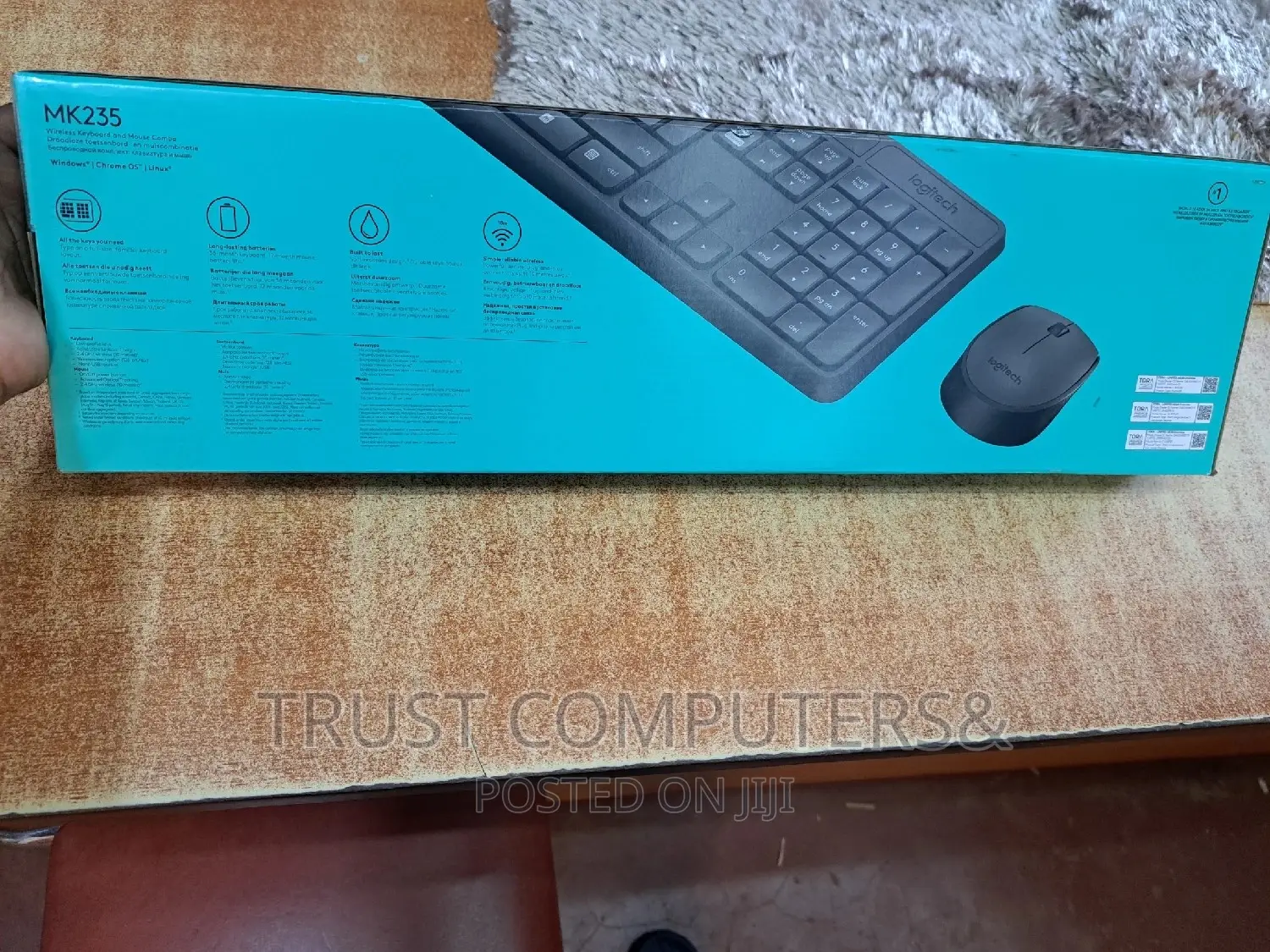 Logitech Mk235 Original Wireless Keyboard and Mouse Combo