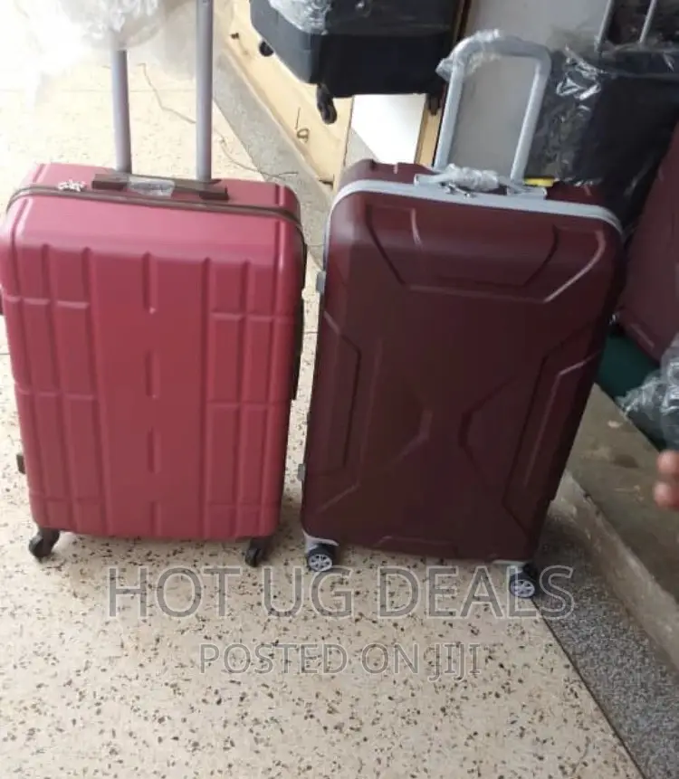 Large Size 4-wheel Spinner Travel Suitcase Bag - Multicolor