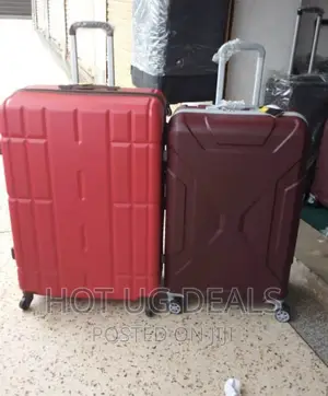 Large Size 4-wheel Spinner Travel Suitcase Bag - Multicolor
