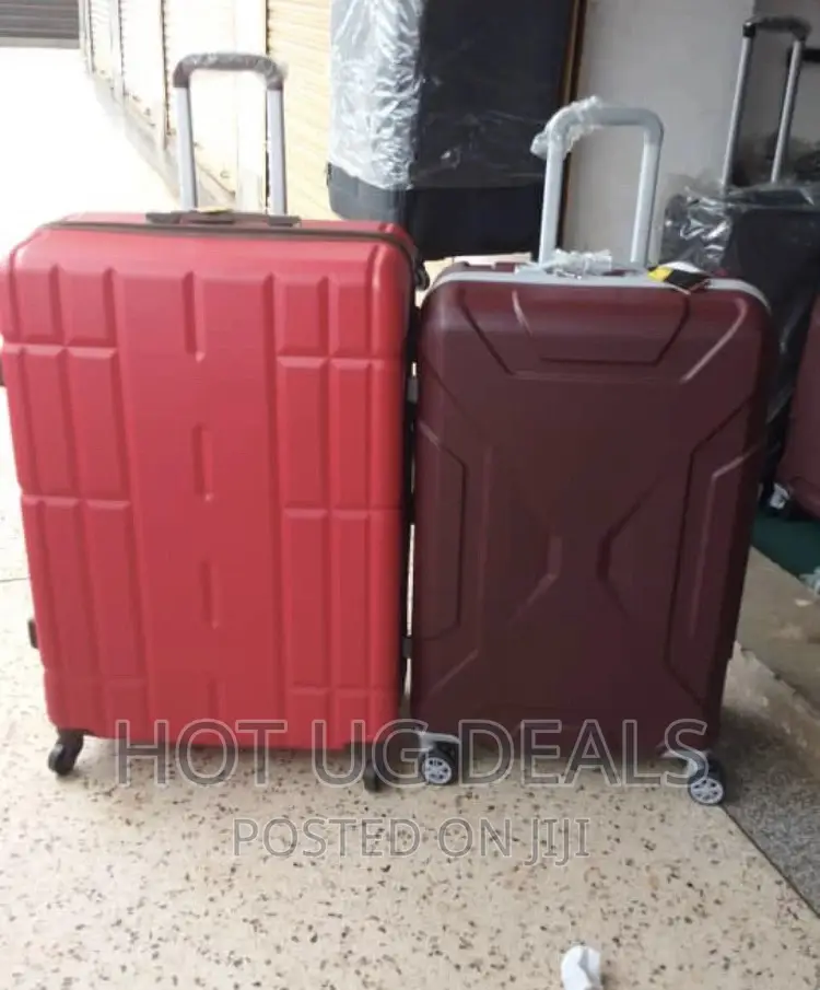 Large Size 4-wheel Spinner Travel Suitcase Bag - Multicolor