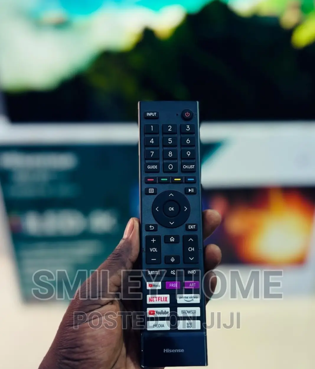 U7 Series Hisense 55inches Smart Tv