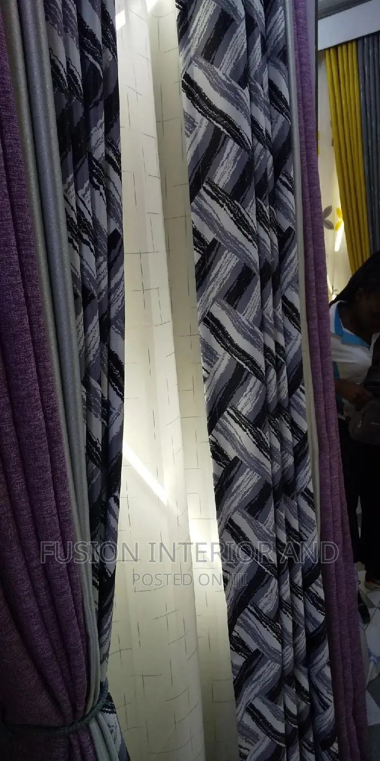 Double Face Black Curtain