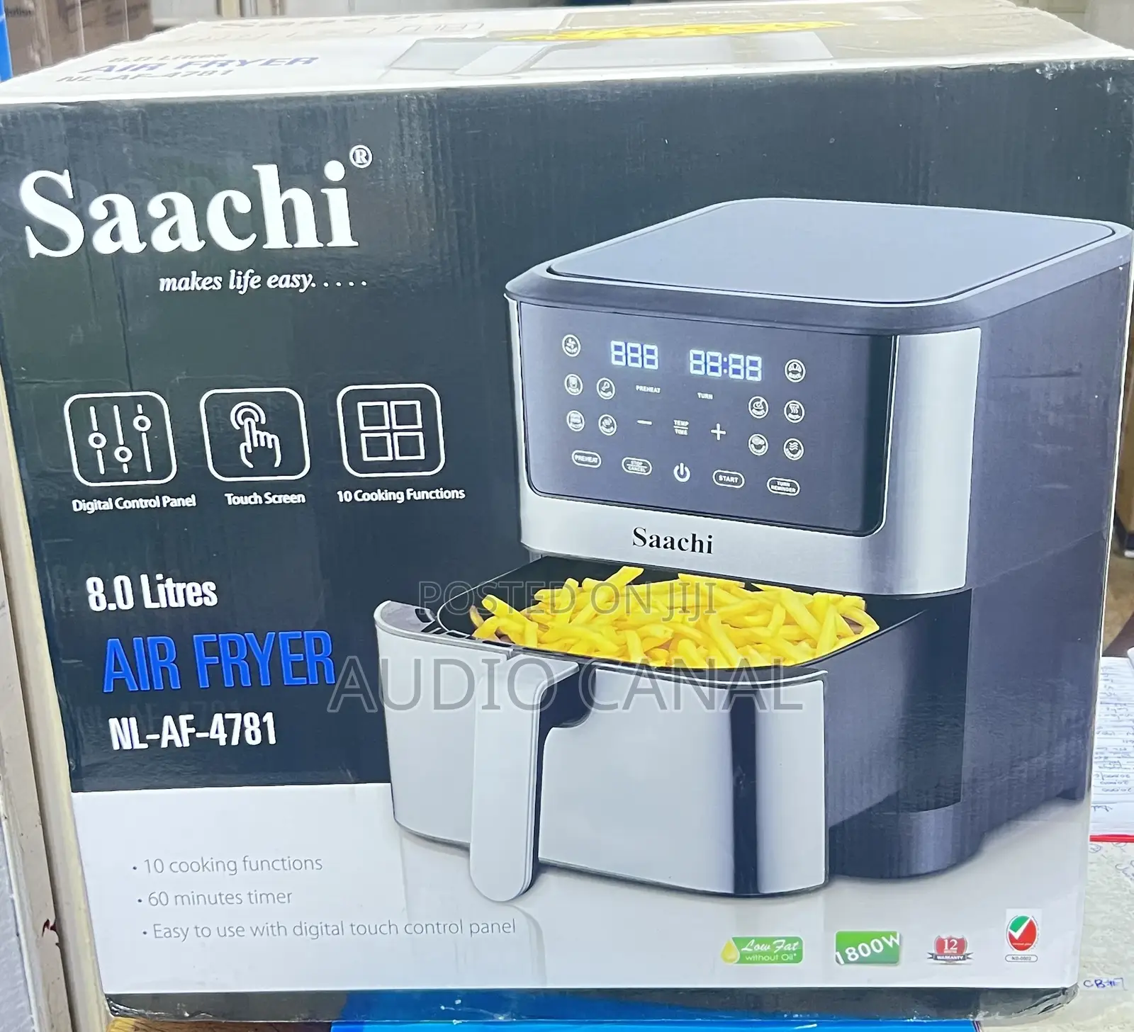 Sachi 8.0 LTR Air Fryer