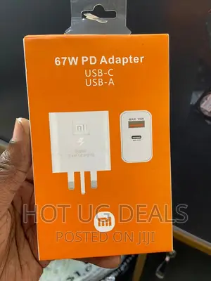 67W USB C, USB a Fast Charger Power Adapter