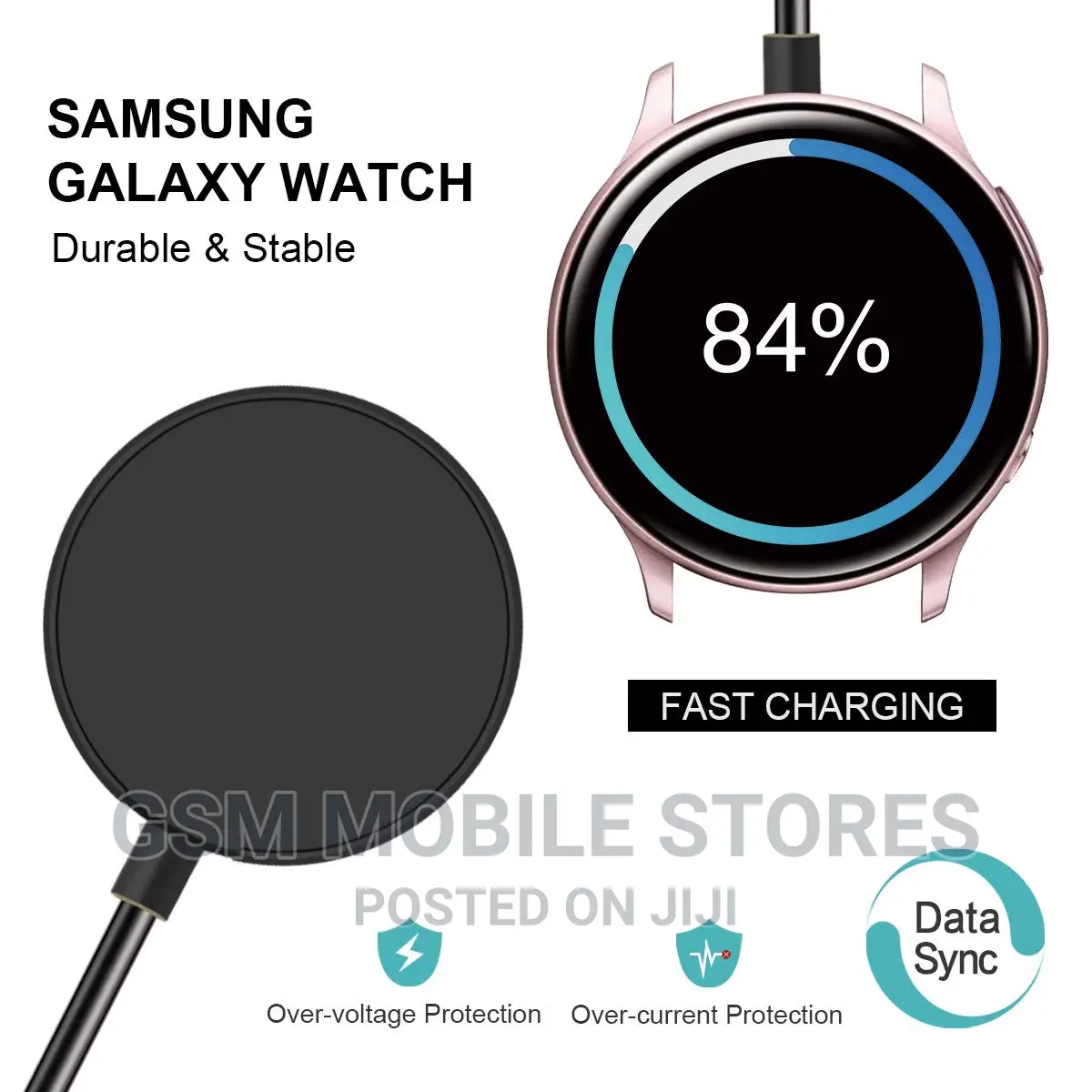 Galaxy Watch 6/5/4 Charger,2 Pack Watch Chargers Compatible