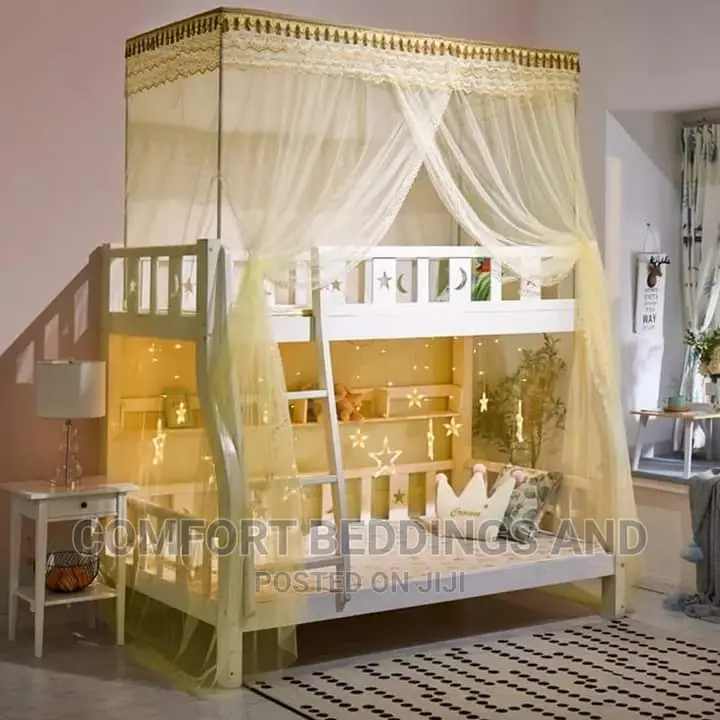 Metallic Frame Decker Mosquito Net Cream