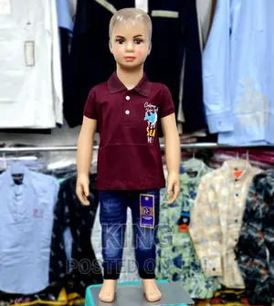 Kids Setwear. T-Shirt and Jeans