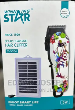Solar Charging Hair Clippers