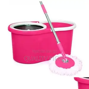 Pink in Color Spin Mopper