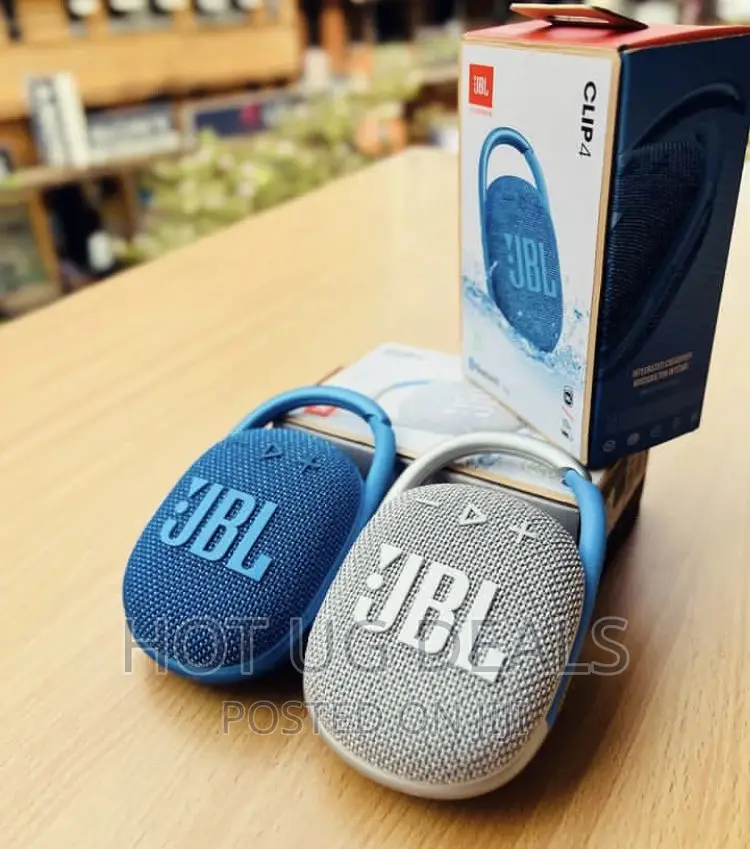 JBL CLIP 4 - Waterproof Portable Bluetooth Speaker - Blue