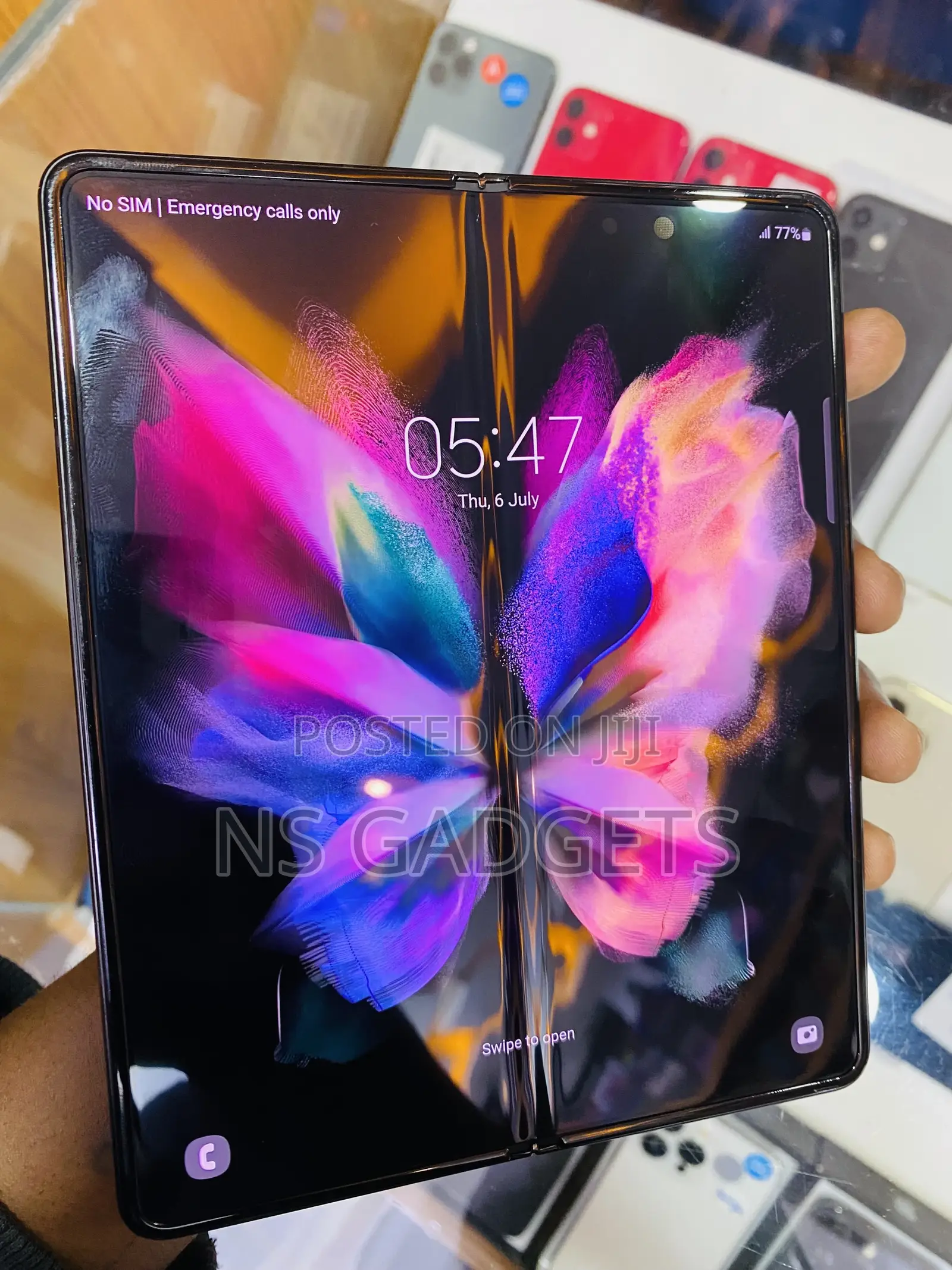 Samsung Galaxy Z Fold3 5G 256 GB Black