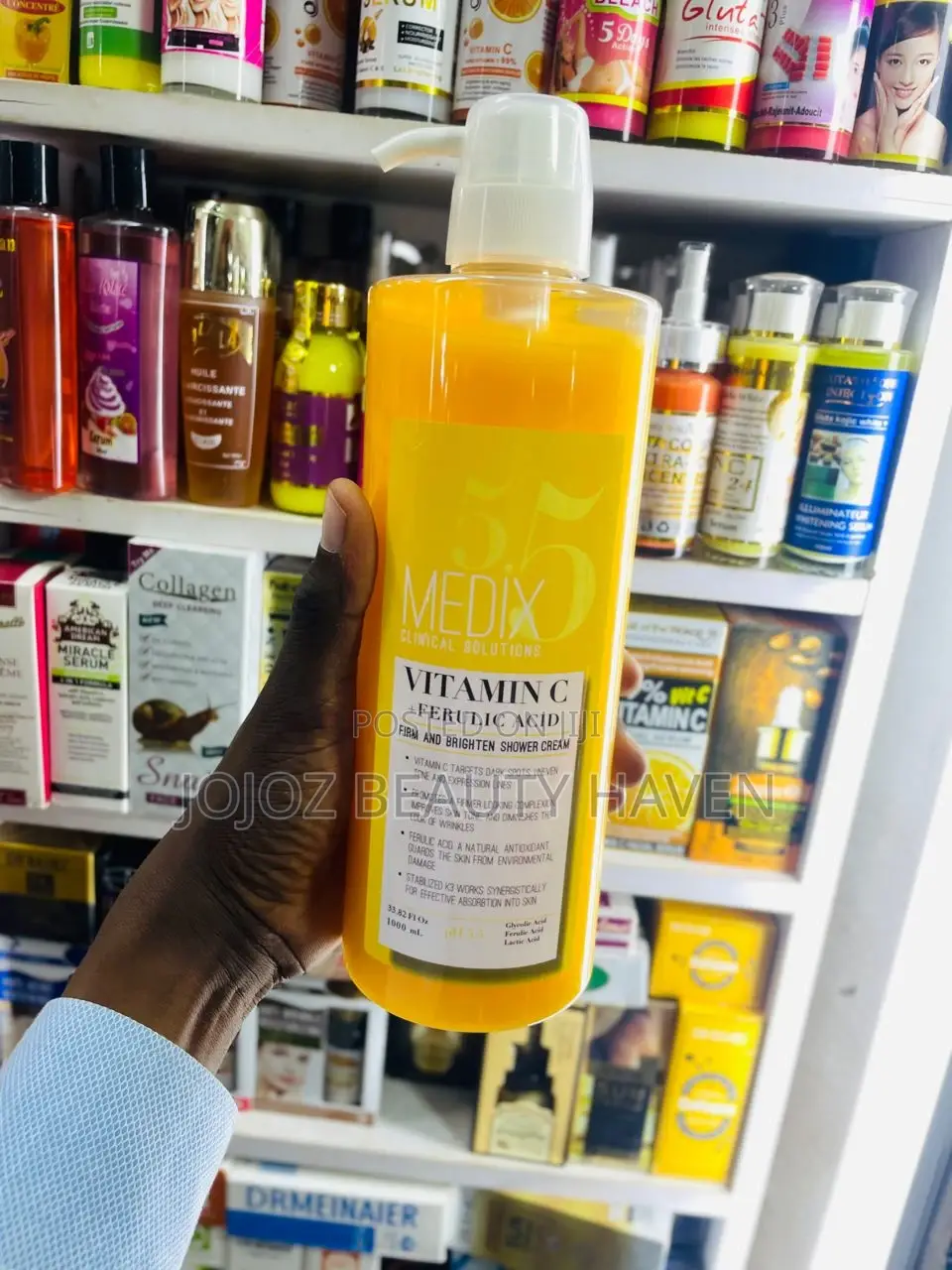 Medix55 Firm Brightening Shower Gel Cream