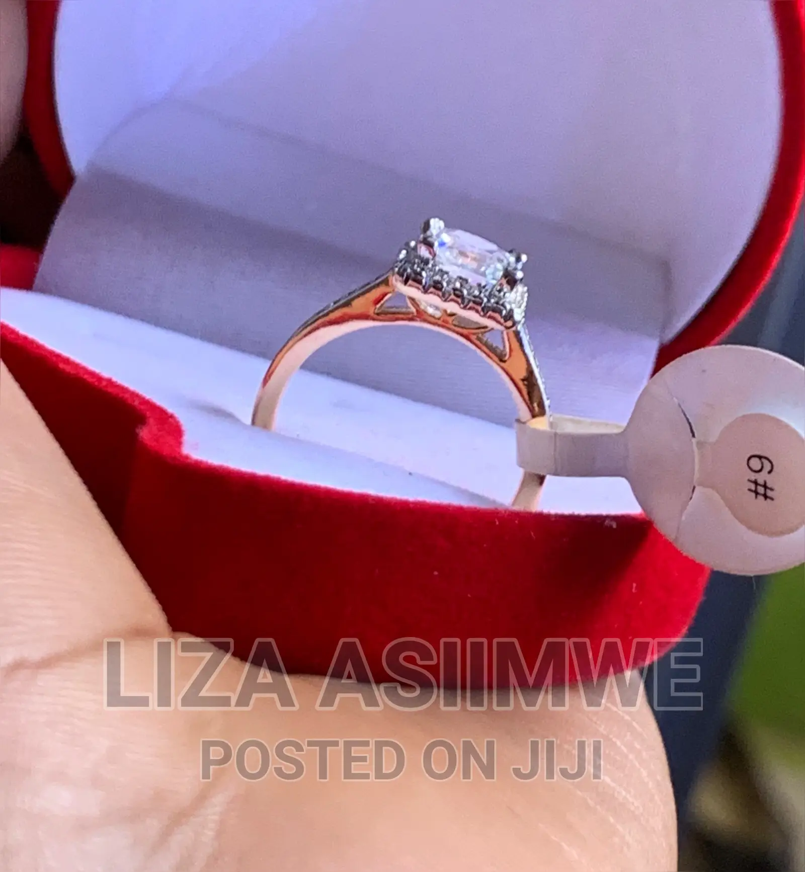 Engagement/ Promise Ring Available in Size 6 (16) Only