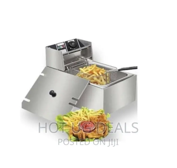 WG Commercial Deep Fryer 6l-Steel Steel