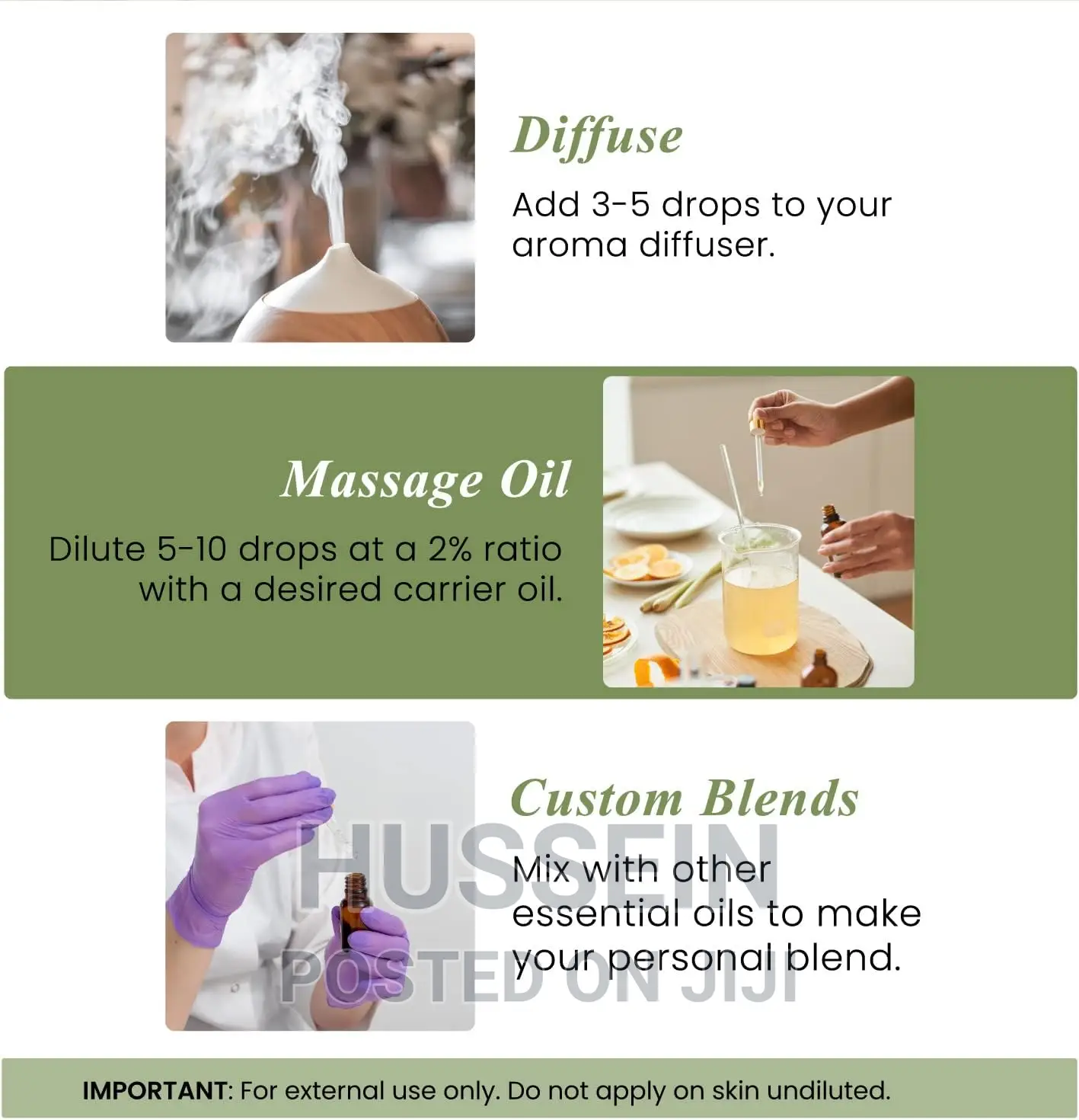 Handcraft Oregano Essential Oil - 100% Pure and Natural - Pr