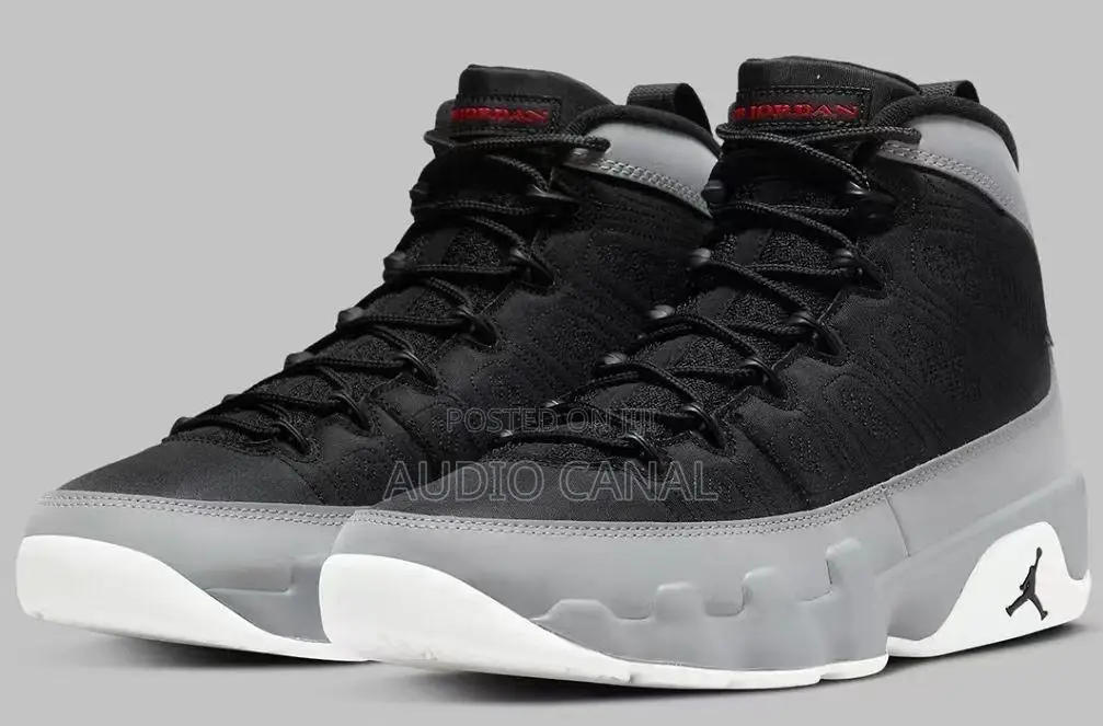Jordan 13 Wolf Black