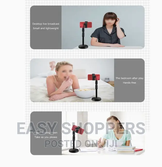 Mobile Phone Live Broadcast Stand, Study Adjustable