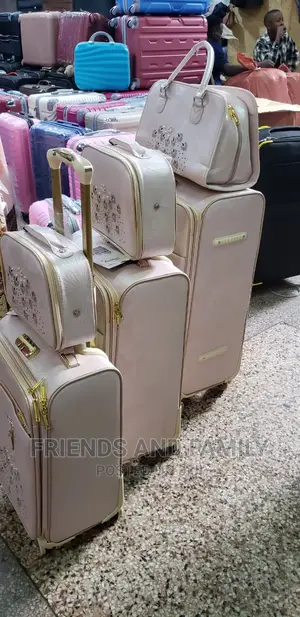 Trolley Travel Plastic Suitcase Bag Full Set
