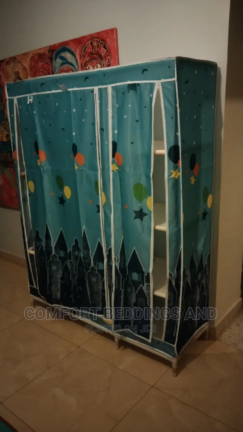 Heavy Duty Two Column Wooden Closet