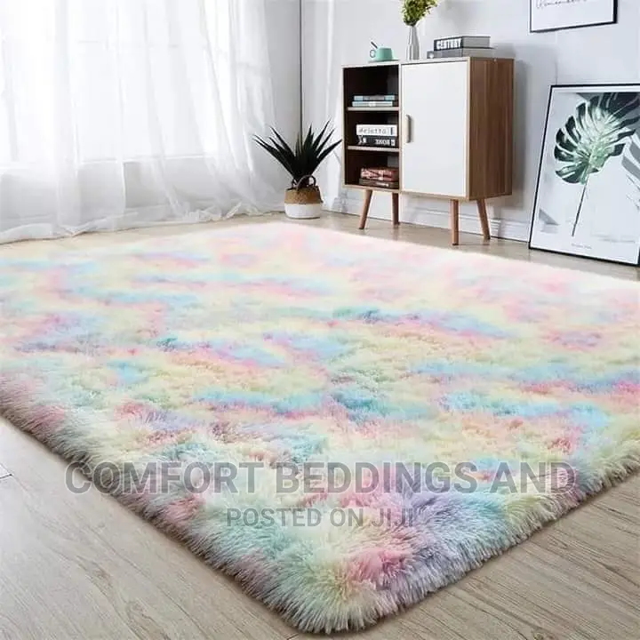Fluffy Carpet Rainbow