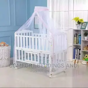 Baby Cot Mosquito Net White