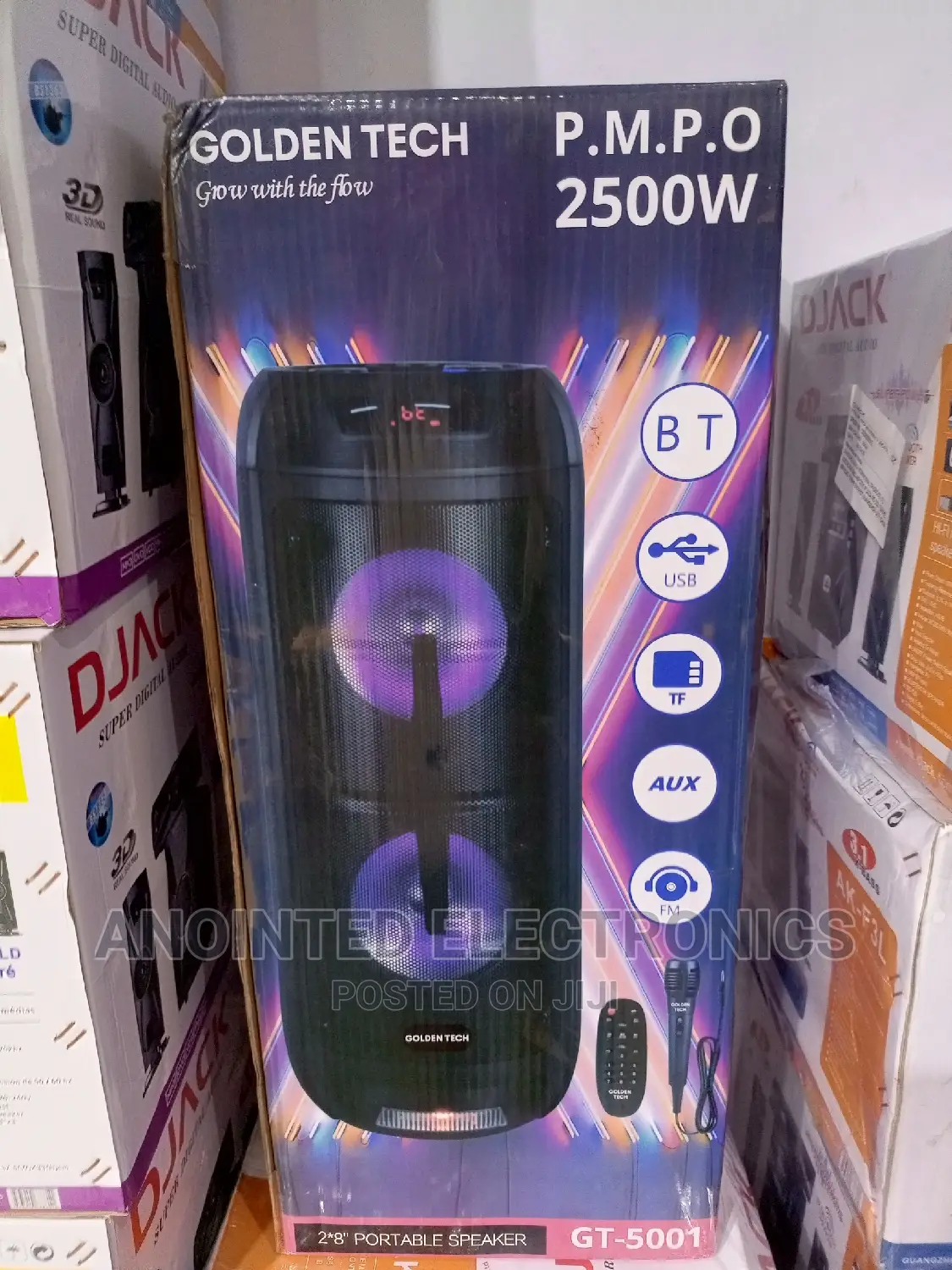 Golden Tech Speaker