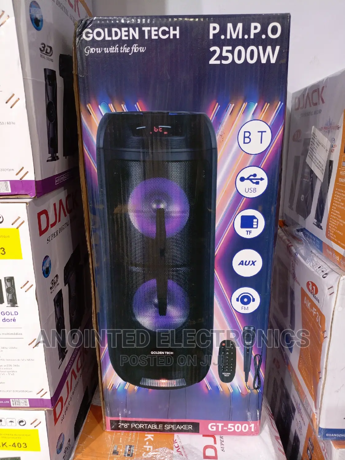 Golden Tech Speaker