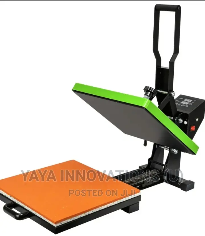 Wide Green Heat Press